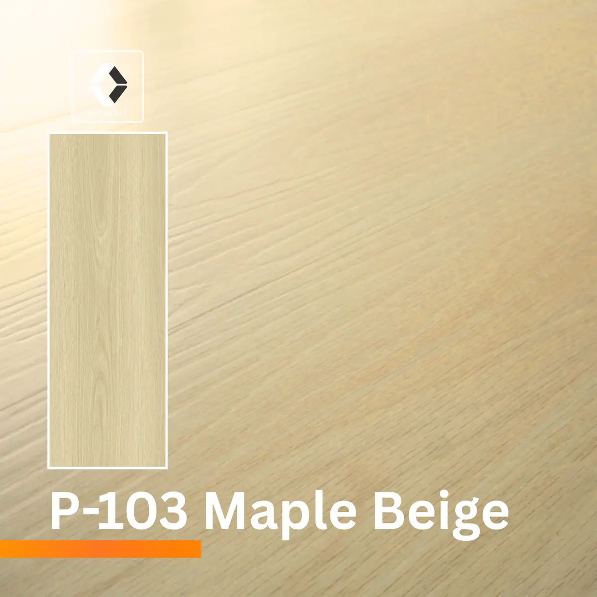 พื้น SPC ลายไม้สี p103-Maple Beige