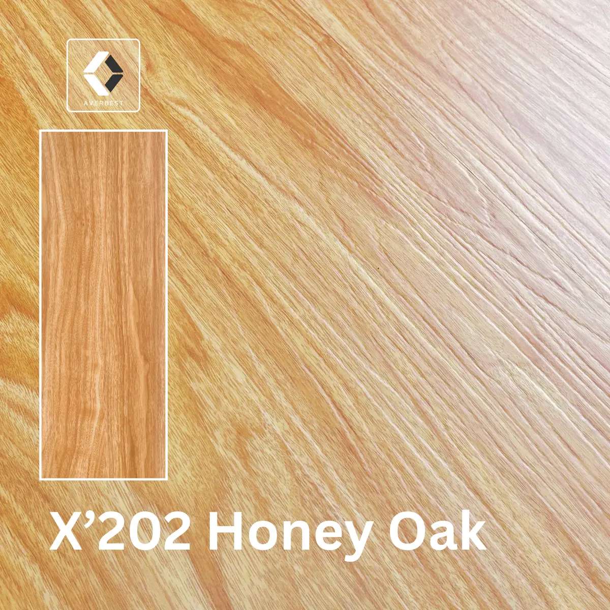 พื้น SPC ลายไม้สี X202-Honey Oak