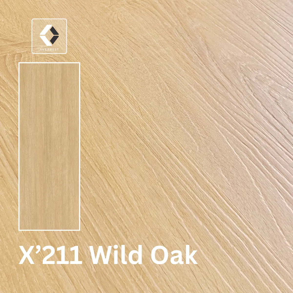 พื้น SPC ลายไม้สี X211-Wild Oak